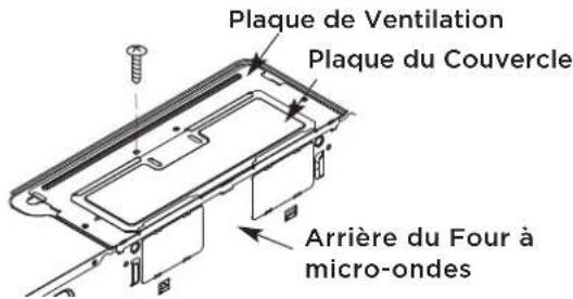 FRIGIDAIRE GMOS1266SS - B2. RETIRER LA PLAQUE DE VENTILATION - 1