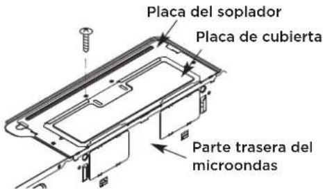 FRIGIDAIRE GMOS1266SS - B5. ADAPTACIÓN DEL SOPLADOR DE MICROONDAS PARA EL ESCAPE TRASERO EXTERIOR (cont.) - 2