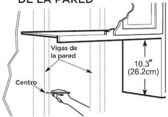 FRIGIDAIRE GMOS1266SS - LOCALIZACIÓN DE LAS VIGAS DE LA PARED - 1