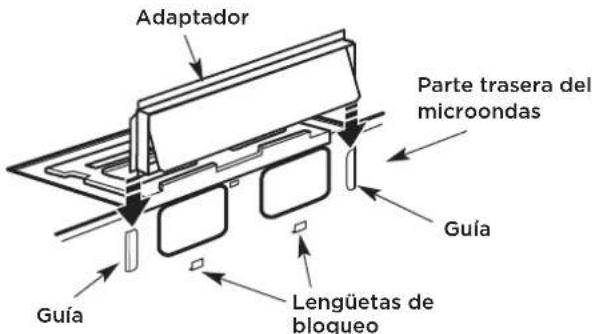 FRIGIDAIRE GMOS1266SS - B5. ADAPTACIÓN DEL SOPLADOR DE MICROONDAS PARA EL ESCAPE TRASERO EXTERIOR (cont.) - 3