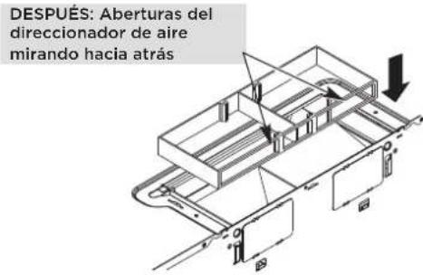 FRIGIDAIRE GMOS1266SS - B5. ADAPTACIÓN DEL SOPLADOR DE MICROONDAS PARA EL ESCAPE TRASERO EXTERIOR (cont.) - 1