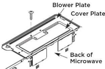 FRIGIDAIRE GMOS1266SS - B5. ADAPTING MICROWAVE AIR DIRECTOR FOR OUTSIDE BACK EXHAUST - 6