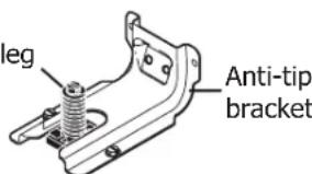 FRIGIDAIRE FCFG3062SS - WARNING Tip Over Hazard - 3