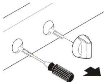 FRIGIDAIRE FCRG3062BK - Adjust LOW setting of surface burner valves (linear flow). - 1