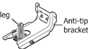 FRIGIDAIRE FCRE3083SS - Tip Over Hazard - 3