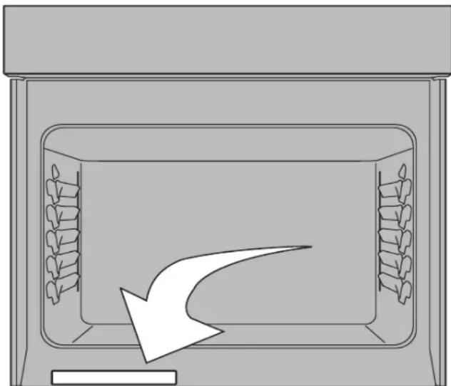 FRIGIDAIRE FCRG3062SS - Ubicación de la placá de número de modelos y de série - 1