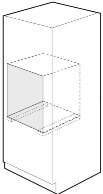 FRIGIDAIRE FCWD2727WH - ESPACIO y ESTRUCTURAS DE APOYO - 1
