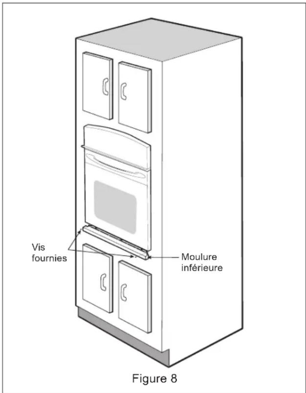 FRIGIDAIRE FCWS2727BK - La l'ATTENTION rieure doit être - 1