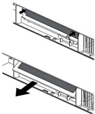 FRIGIDAIRE UMV1422WH - C5. Instalación o cambiar del filtro de carbón (Algunos Modelos) - 2