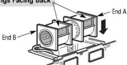 FRIGIDAIRE UMV1422WH - B5. ADAPTING MICROWAVE BLOWER FOR OUTSIDE BACK EXHAUST - 10