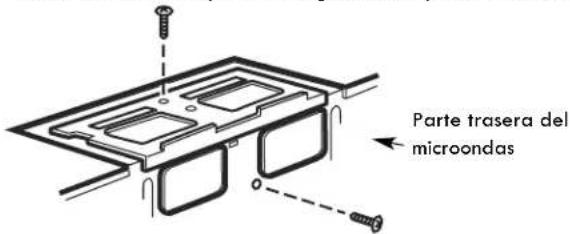 FRIGIDAIRE UMV1422WH - A3. AJUSTE DEL VENTILADOR DEL MICROONDAS PARA LA EXTRACCION SUPERIOR EXTERNA - 1