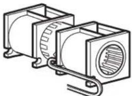 FRIGIDAIRE UMV1422WH - B5. AJUSTE DEL VENTILADOR DEL MICROONDAS PARA LA EXTRACCION TRASERA EXTERNA (cont.) - 2