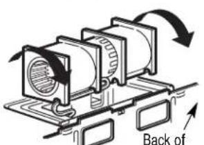 FRIGIDAIRE UMV1422WH - B5. ADAPTING MICROWAVE BLOWER FOR OUTSIDE BACK EXHAUST - 3