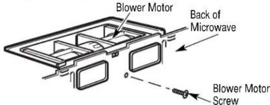 FRIGIDAIRE FMOW1852SS - B5. ADAPTING MICROWAVE BLOWER FOR OUTSIDE BACK EXHAUST - 1