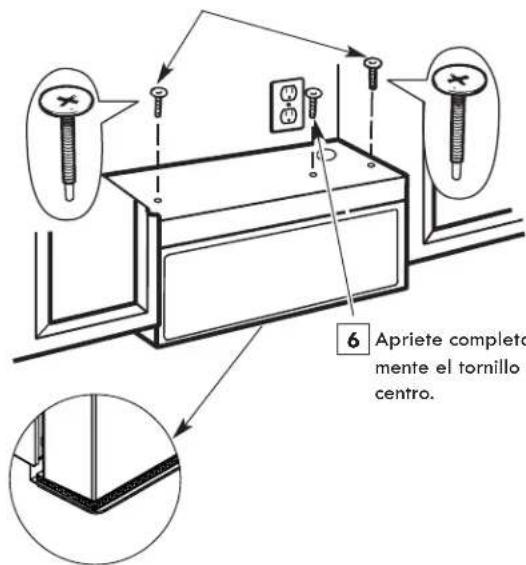 FRIGIDAIRE FMOW1852SS - B6. INSTALACIÓN DEL HORNO MICROONDAS - 3