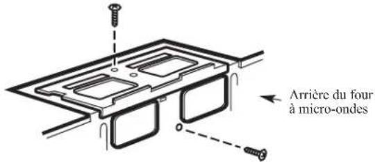 FRIGIDAIRE FMOW1852SS - C3. ADAPTATION DU VENTILATEUR DU FOUR À MICRO-ONDES POUR L'ÉVACUATION À L'EXTÉRIEUR PAR LE DESSUS - 1