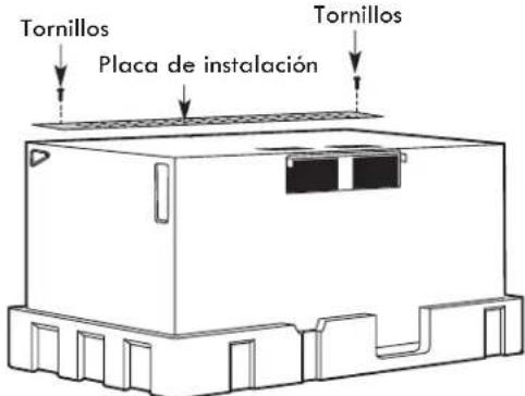 FRIGIDAIRE FMOW1852SS - PROCEDIMIENTO PARA SACAR DE LA CAJA EL MICROONDAS Y LA PLACA DE INSTALACIÓN - 3