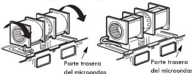 FRIGIDAIRE FMOS1846SS - B2. DESINSTALACIÓN DEL PLACA DEL VENTILADOR - 7
