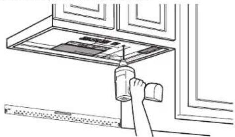 FRIGIDAIRE FMOS1846SS - A2. USO DE LA PLANTILLA PARA EL GABINETE SUPERIOR A FIN DE PREPARAR EL ÁREA DE DICHO GABINETE - 1