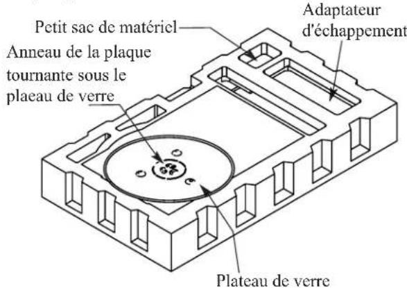 FRIGIDAIRE FMOS1846SS - ENLEVER LE FOUR À MICRO-ONDES DU CARTON/ENLEVER LE PLATEAU DE MONTAGE - 1