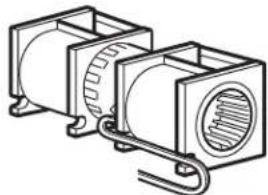 FRIGIDAIRE FMOS1846SS - B5. ADAPTING MICROWAVE BLOWER FOR OUTSIDE BACK EXHAUST - 6
