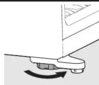 FRIGIDAIRE FRFG1723S - Mise à niveau et alignement des portes - 1