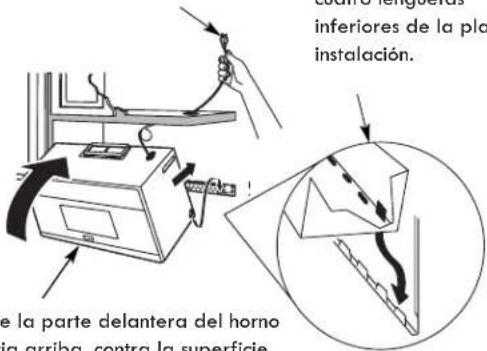 FRIGIDAIRE UMV1422SS - INSTALEN EL HORNO MICROONDAS. - 1