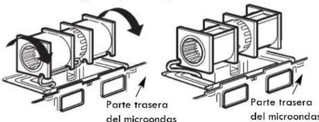 FRIGIDAIRE UMV1422SS - B2. DESINSTALACIÓN DEL PLACA DEL VENTILADOR - 7