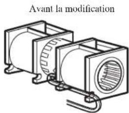 FRIGIDAIRE UMV1422SS - B5. ADAPTATION DU VENTILATEUR DU FOUR À MICRO-ONDES POUR L'ÉVACUATION À L'EXTÉRIEUR PAR L'ARRIÈRE (suite) - 2