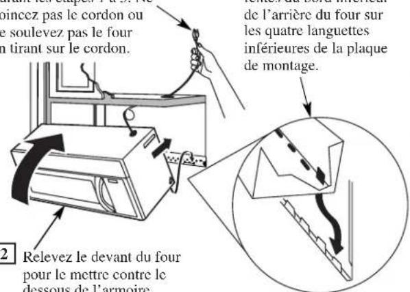 FRIGIDAIRE UMV1422SS - C4. INSTALLATION DU FOUR À MICRO-ONDES - 2