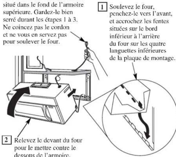 FRIGIDAIRE UMV1422SS - A5. INSTALLATION DU FOUR À MICRO-ONDES - 2