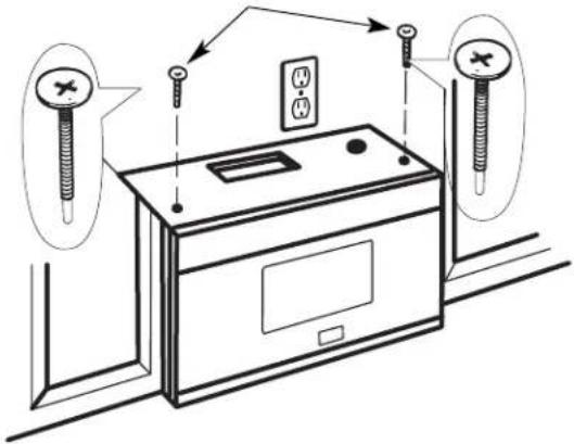 FRIGIDAIRE UMV1422SS - INSTALEN EL HORNO MICROONDAS. - 3