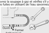 FRIGIDAIRE FLCG7522WH - Raccordement de l'eau et de l'évacuation - 1