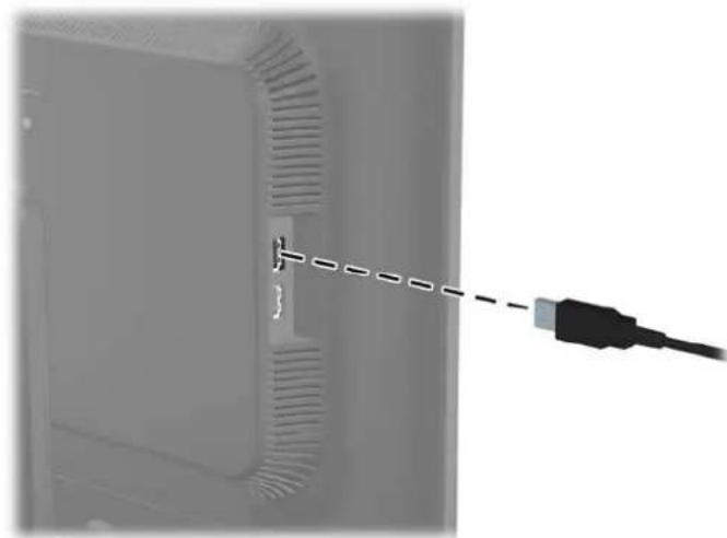 HP Compaq LA2006x - Raccordement de périphériques USB - 1