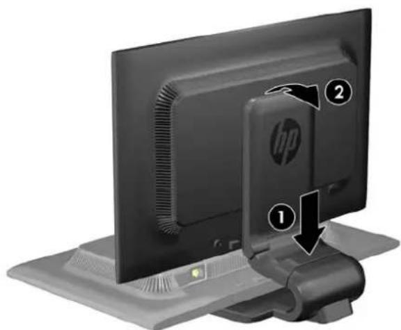 HP Compaq LA2006x - Déploiement du socle du moniteur - 3