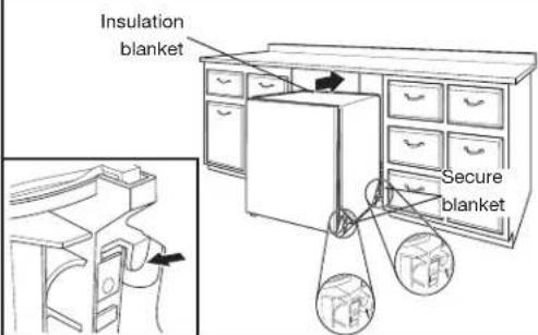 KITCHENAID KDTE104KPS - Secure insulation blanket - 1