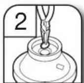 KITCHENAID KDTE104KPS - Conecte la manguera de desagüe - 10