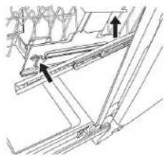 KITCHENAID KDTE104KPS - Removing Upper Racks - 1