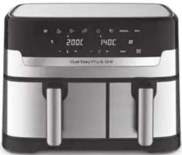TEFAL Easy Fry & Grill Dual XXL EY905B - 1