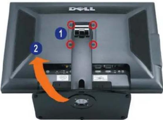 DELL 3008WFP - Removing the Stand - 2
