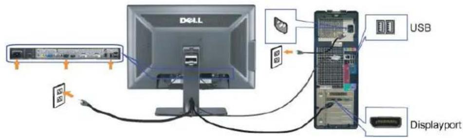 DELL 3008WFP - Connecting Your Monitor - 3