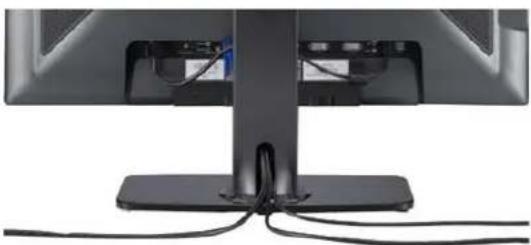 DELL 3008WFP - Organizing Your Cables - 1