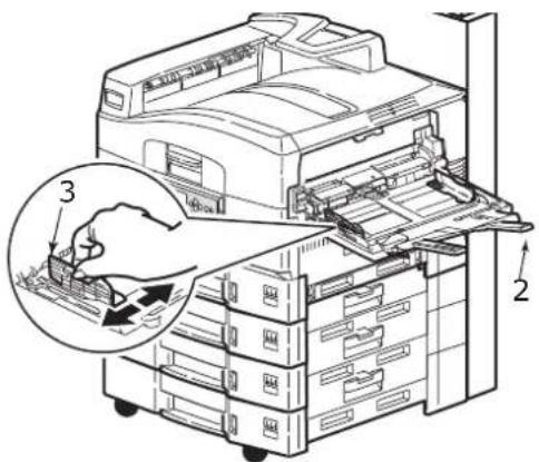 OKI C9850hdn - Φόρτωση δίσκων 1 έως 4 - 5