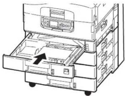 OKI C9850hdn - Φόρτωση δίσκων 1 έως 4 - 3