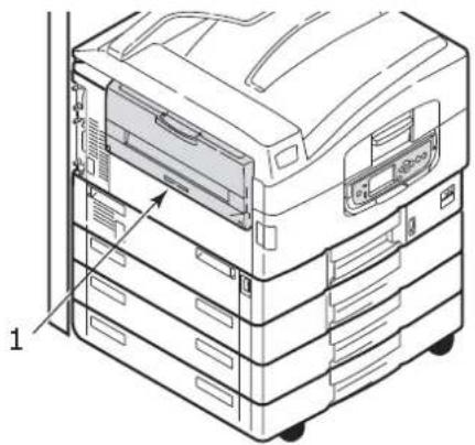 OKI C9850hdn - Φόρτωση δίσκων 1 έως 4 - 7
