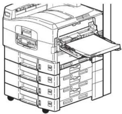 OKI C9850hdn - Φόρτωση δίσκων 1 έως 4 - 6