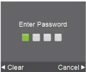 Enter Password Clear Cancel