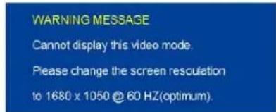 DELL Crystal - OSD Warning Messagess - 1