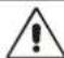 NEC AccuSync AS172 - WARNING - 1