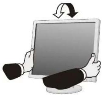 NEC AccuSync AS172 - Remove Monitor Stand for Mounting - 1